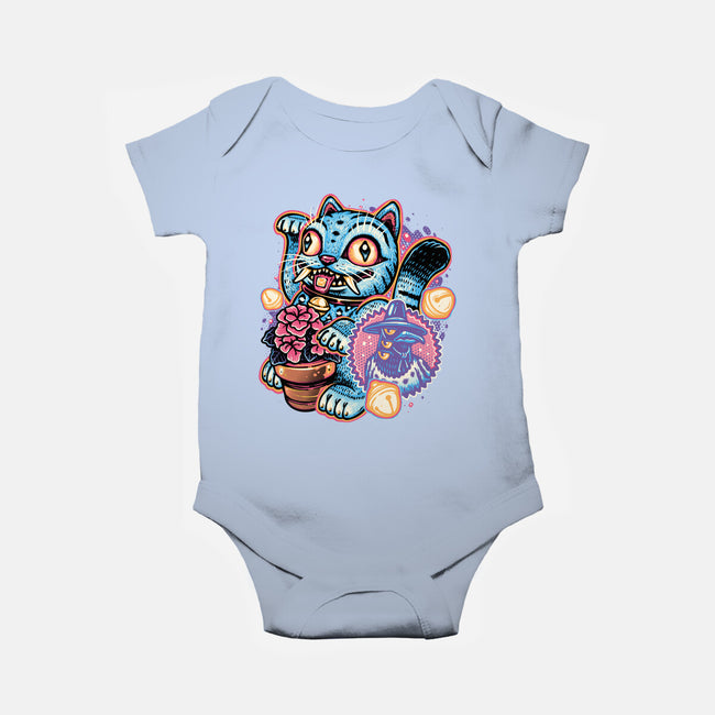 Blue Tiger Of Prosperity-Baby-Basic-Onesie-glitchygorilla
