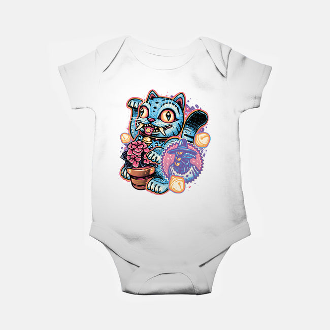 Blue Tiger Of Prosperity-Baby-Basic-Onesie-glitchygorilla
