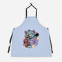 Blue Tiger Of Prosperity-Unisex-Kitchen-Apron-glitchygorilla