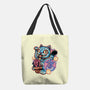 Blue Tiger Of Prosperity-None-Basic Tote-Bag-glitchygorilla