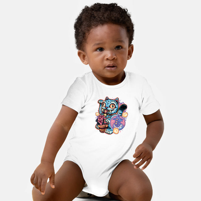 Blue Tiger Of Prosperity-Baby-Basic-Onesie-glitchygorilla