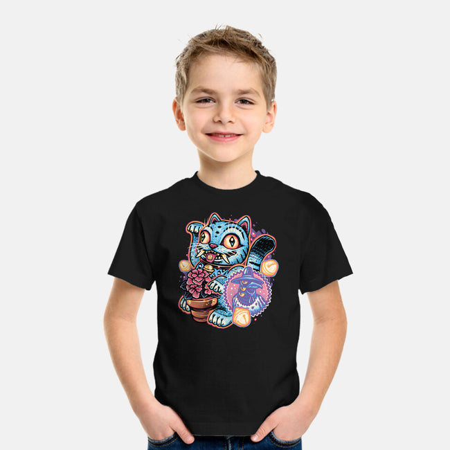 Blue Tiger Of Prosperity-Youth-Basic-Tee-glitchygorilla