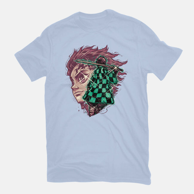 The Legend Of The Slayer-Womens-Basic-Tee-glitchygorilla