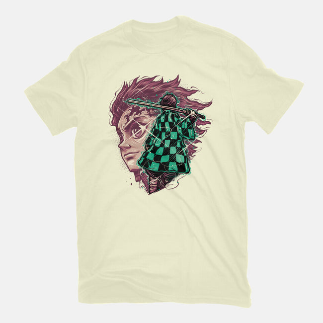 The Legend Of The Slayer-Mens-Basic-Tee-glitchygorilla
