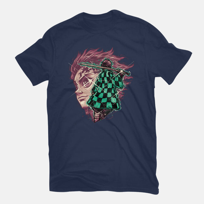 The Legend Of The Slayer-Mens-Basic-Tee-glitchygorilla