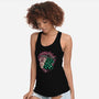 The Legend Of The Slayer-Womens-Racerback-Tank-glitchygorilla