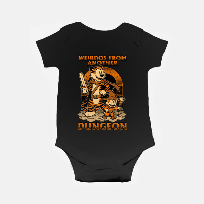 Tiger Boy Comic RPG-Baby-Basic-Onesie-Studio Mootant