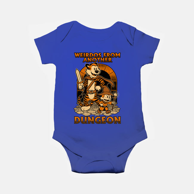 Tiger Boy Comic RPG-Baby-Basic-Onesie-Studio Mootant
