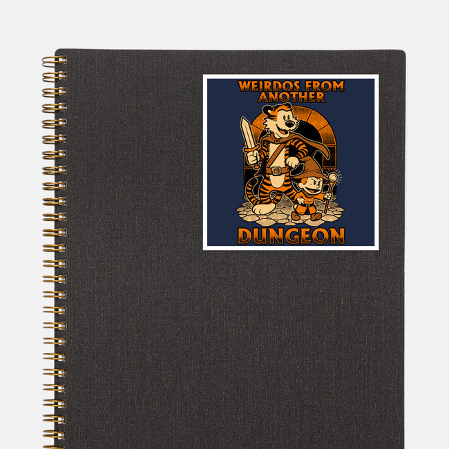 Tiger Boy Comic RPG-None-Glossy-Sticker-Studio Mootant