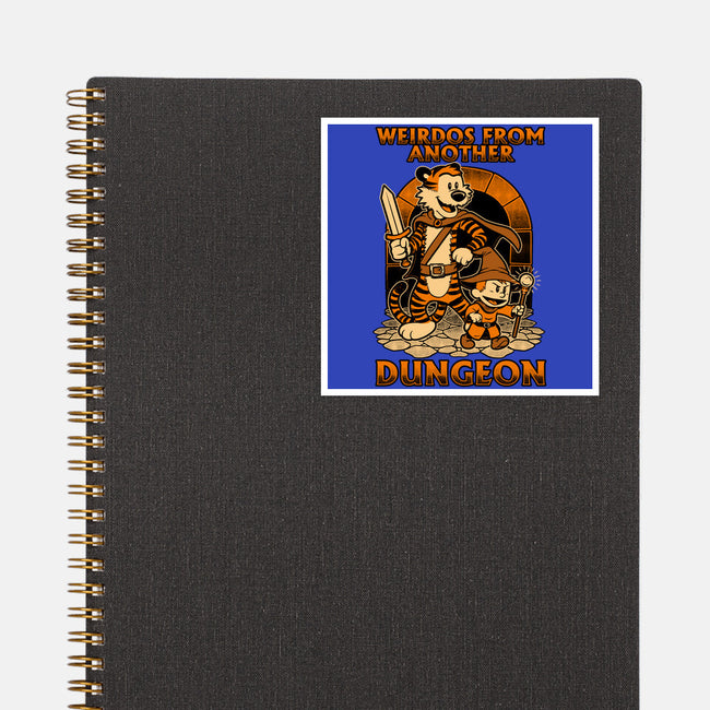 Tiger Boy Comic RPG-None-Glossy-Sticker-Studio Mootant