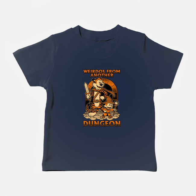 Tiger Boy Comic RPG-Baby-Basic-Tee-Studio Mootant