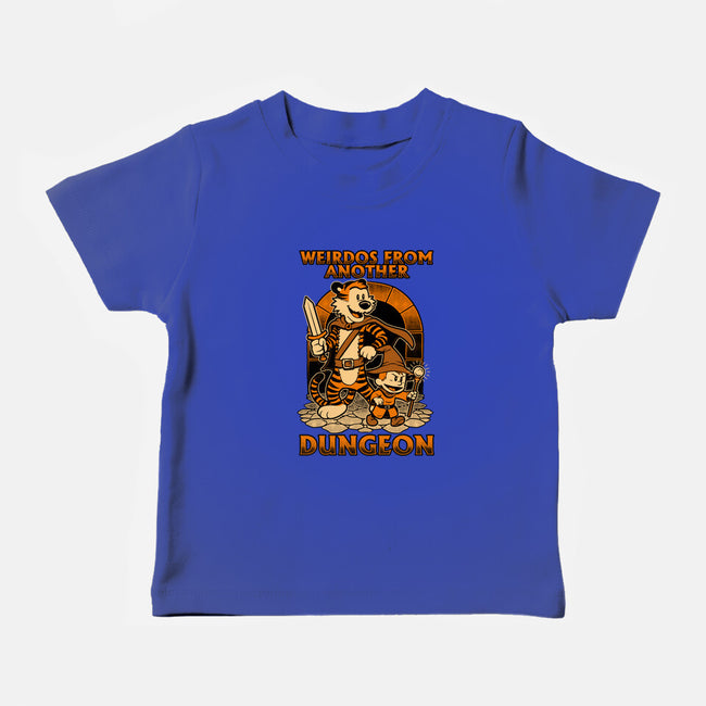 Tiger Boy Comic RPG-Baby-Basic-Tee-Studio Mootant