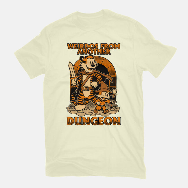 Tiger Boy Comic RPG-Mens-Basic-Tee-Studio Mootant