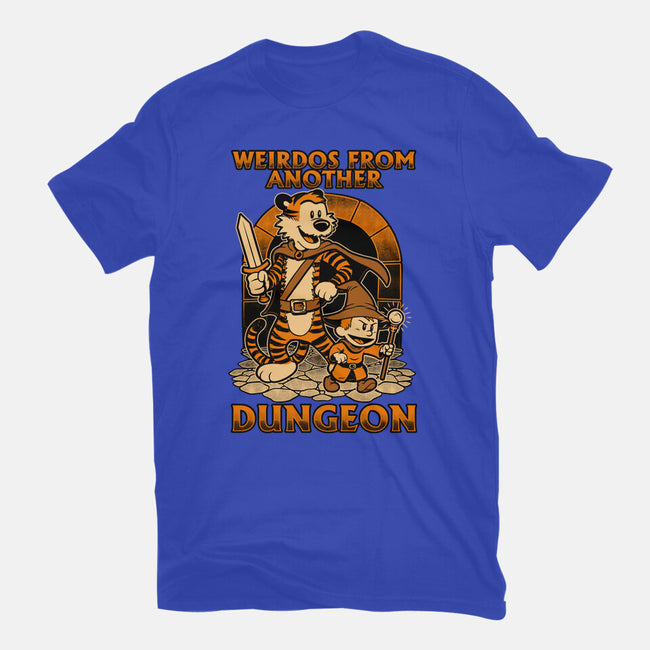 Tiger Boy Comic RPG-Unisex-Basic-Tee-Studio Mootant