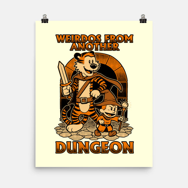 Tiger Boy Comic RPG-None-Matte-Poster-Studio Mootant