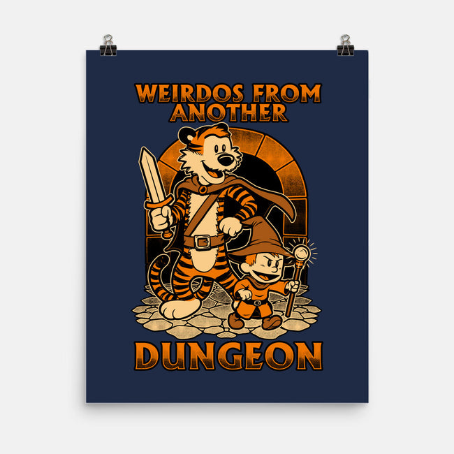 Tiger Boy Comic RPG-None-Matte-Poster-Studio Mootant