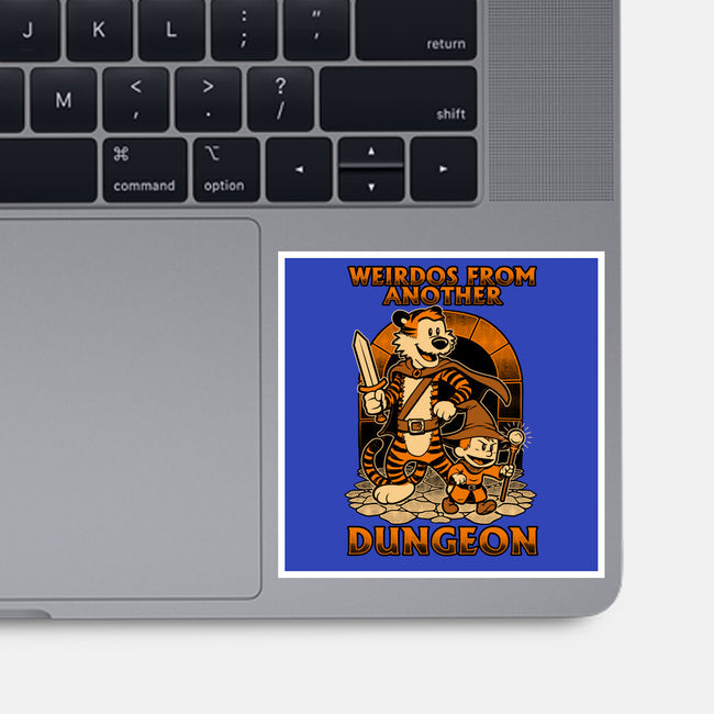 Tiger Boy Comic RPG-None-Glossy-Sticker-Studio Mootant