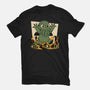 Cthulhu City Destruction-Mens-Basic-Tee-Studio Mootant