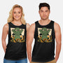 Cthulhu City Destruction-Unisex-Basic-Tank-Studio Mootant