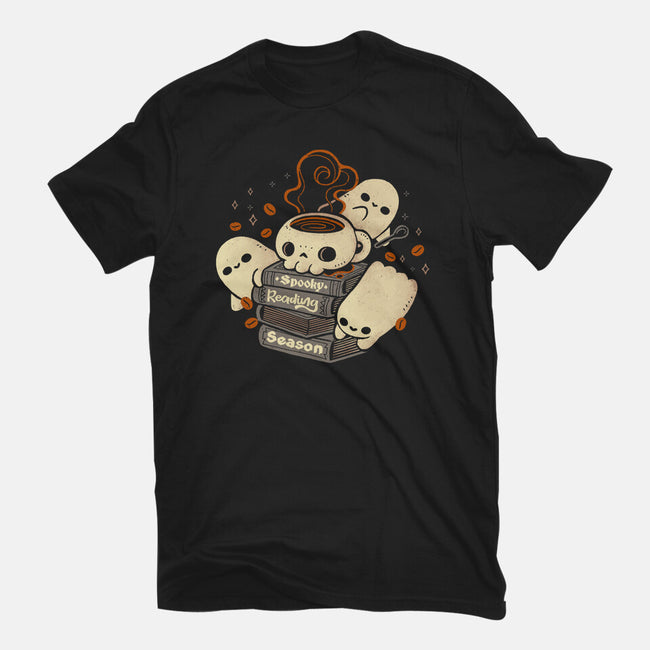 Spooky Reading Season-Womens-Fitted-Tee-xMorfina