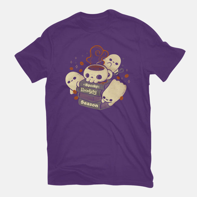 Spooky Reading Season-Womens-Fitted-Tee-xMorfina
