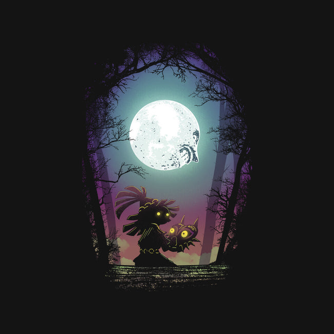 Negative Moon-None-Stretched-Canvas-Donnie