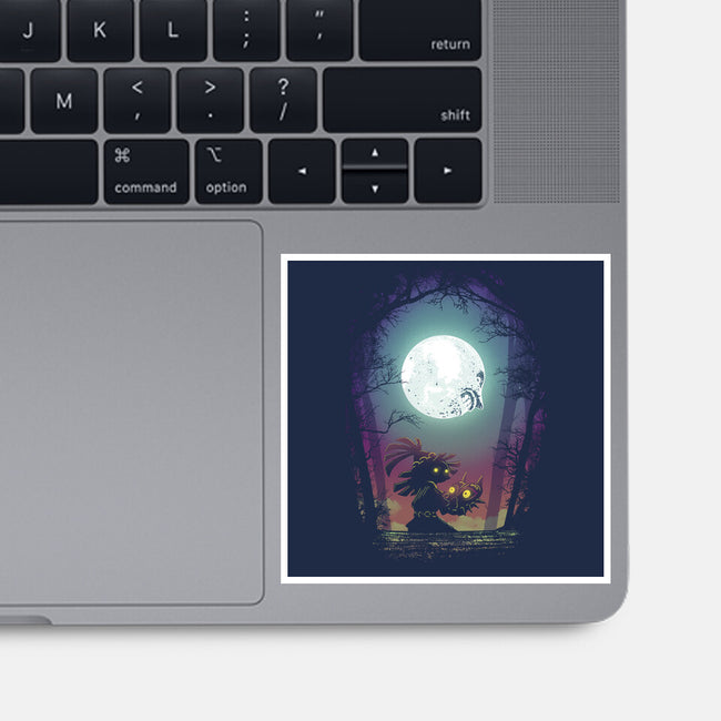 Negative Moon-None-Glossy-Sticker-Donnie