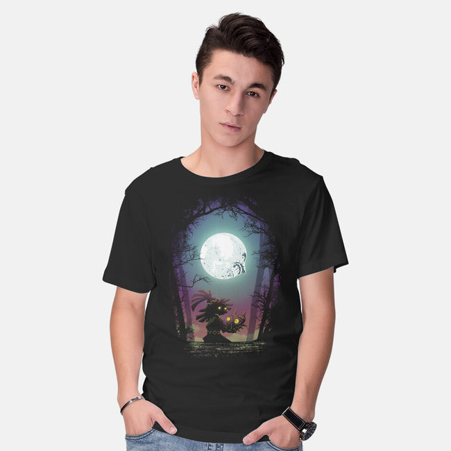 Negative Moon-Mens-Basic-Tee-Donnie