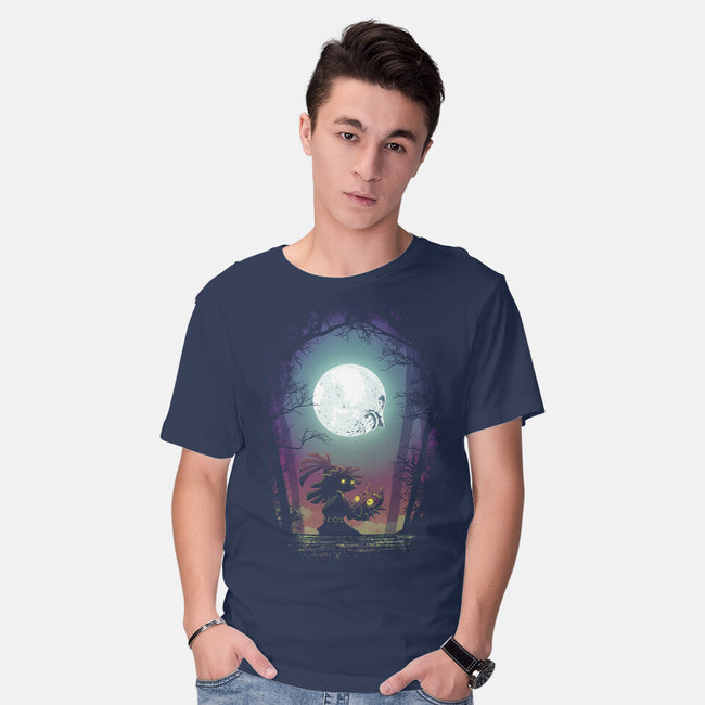 Negative Moon-Mens-Basic-Tee-Donnie