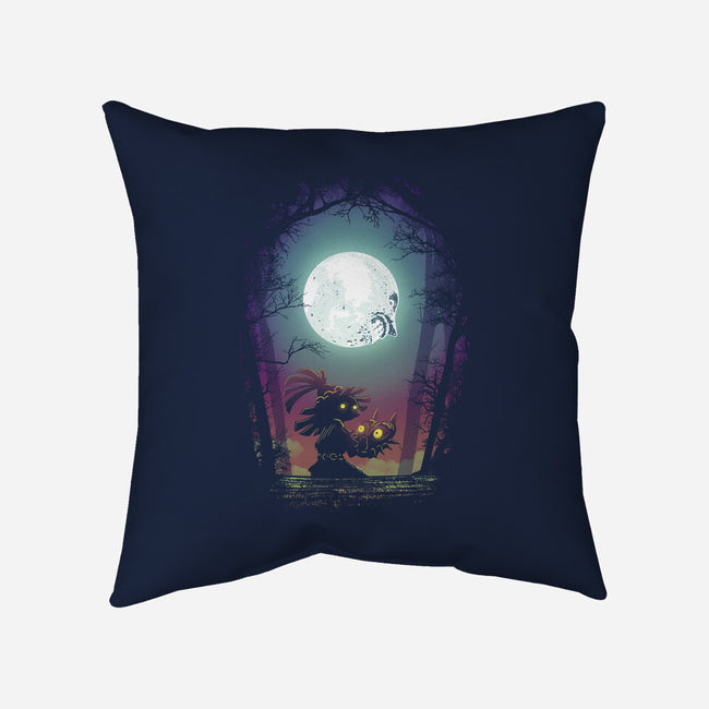 Negative Moon-None-Removable Cover w Insert-Throw Pillow-Donnie