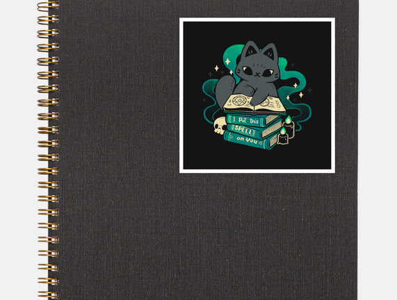 Magical Cat With Spellbook