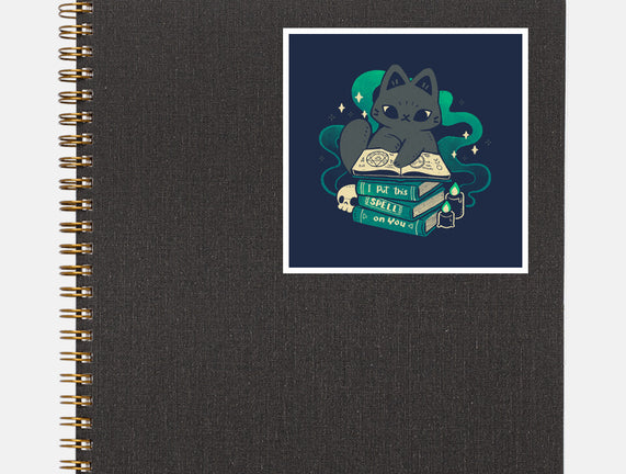 Magical Cat With Spellbook