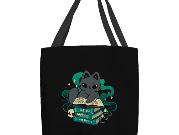 Magical Cat With Spellbook