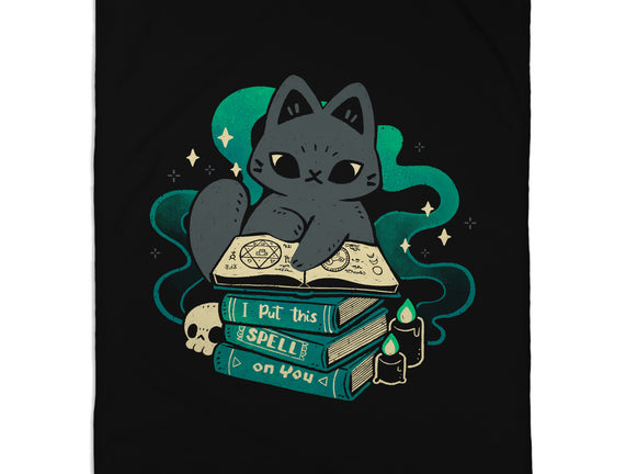 Magical Cat With Spellbook