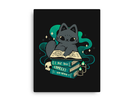 Magical Cat With Spellbook