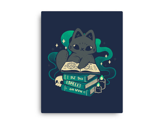 Magical Cat With Spellbook