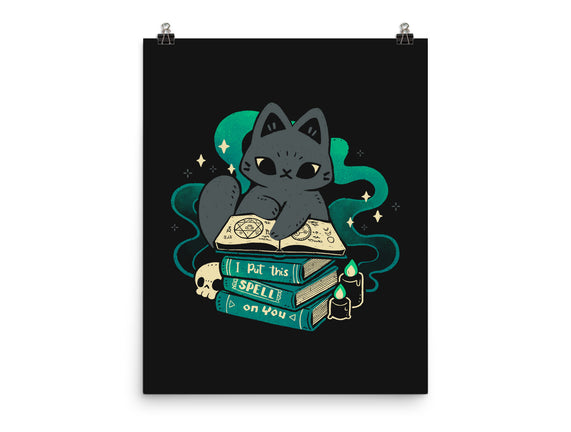Magical Cat With Spellbook
