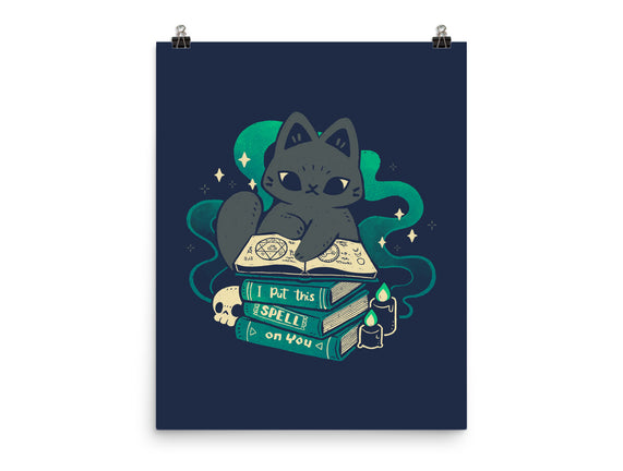 Magical Cat With Spellbook