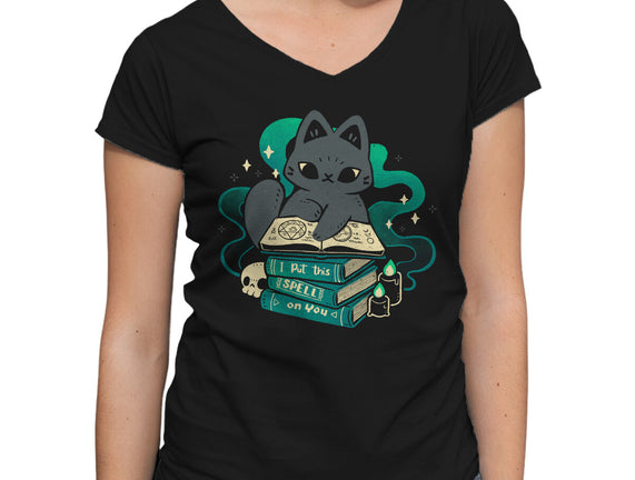 Magical Cat With Spellbook
