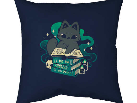 Magical Cat With Spellbook