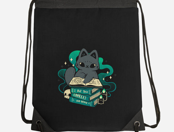 Magical Cat With Spellbook