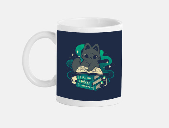 Magical Cat With Spellbook