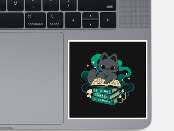 Magical Cat With Spellbook
