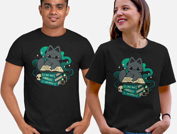 Magical Cat With Spellbook