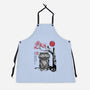 The Tiger And The Magpie Sumi-e-Unisex-Kitchen-Apron-DrMonekers