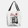 The Tiger And The Magpie Sumi-e-None-Basic Tote-Bag-DrMonekers