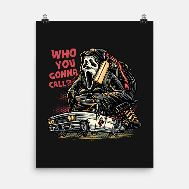 Call The Ghost-None-Matte-Poster-glitchygorilla