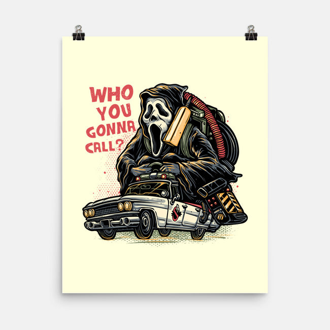 Call The Ghost-None-Matte-Poster-glitchygorilla