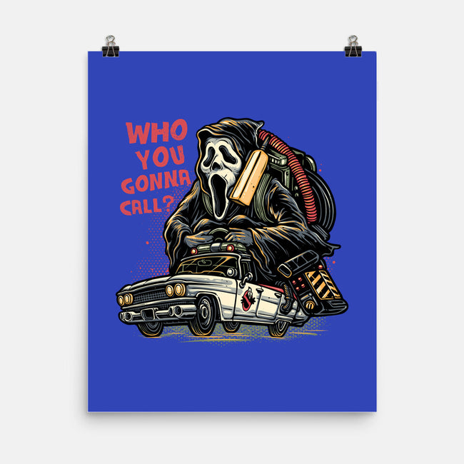 Call The Ghost-None-Matte-Poster-glitchygorilla