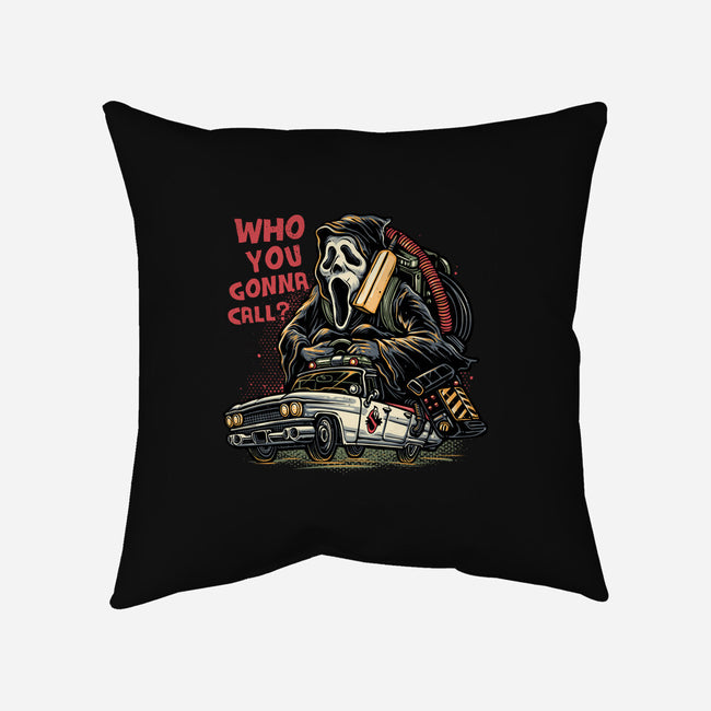 Call The Ghost-None-Removable Cover w Insert-Throw Pillow-glitchygorilla